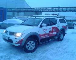 МТС, брендирование авто 2